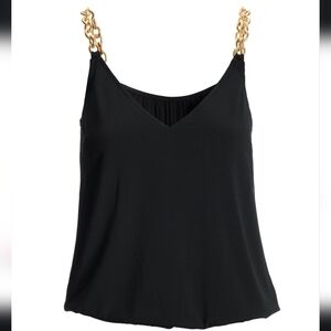 Boston Proper Chain Strap Baloon Tank